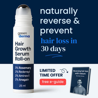 Roll-on hair recovery serum