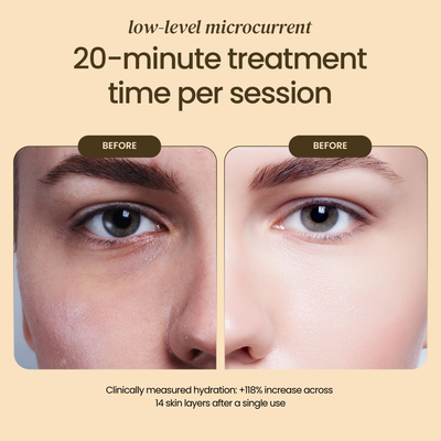 microcurrent sheet mask